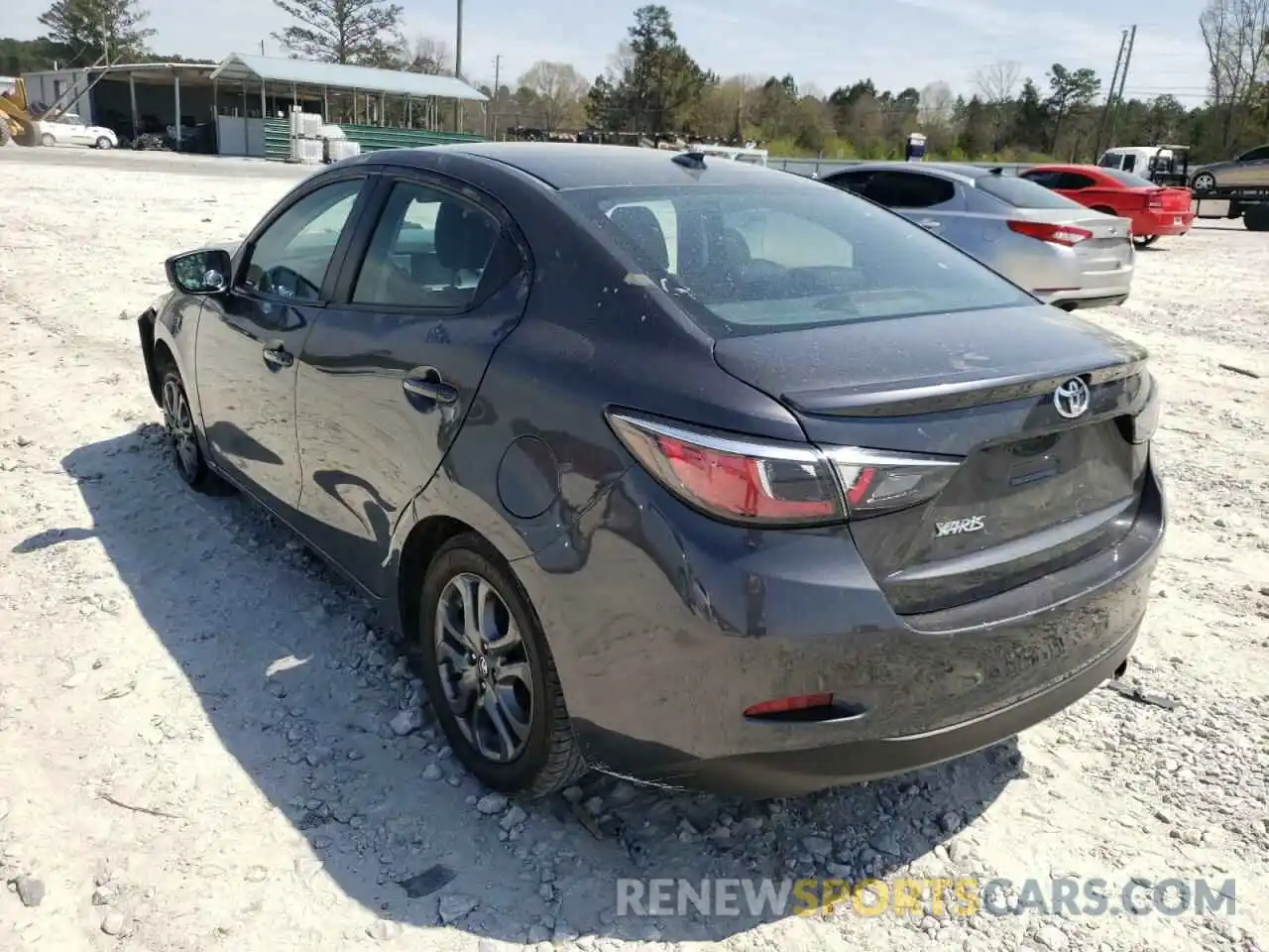 3 Photograph of a damaged car 3MYDLBYV2KY502345 TOYOTA YARIS 2019