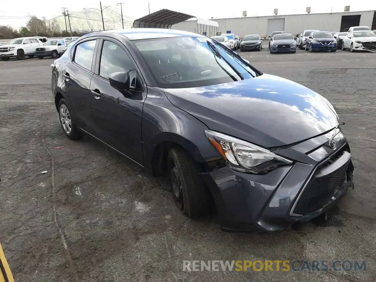 1 Photograph of a damaged car 3MYDLBYV2KY503902 TOYOTA YARIS 2019