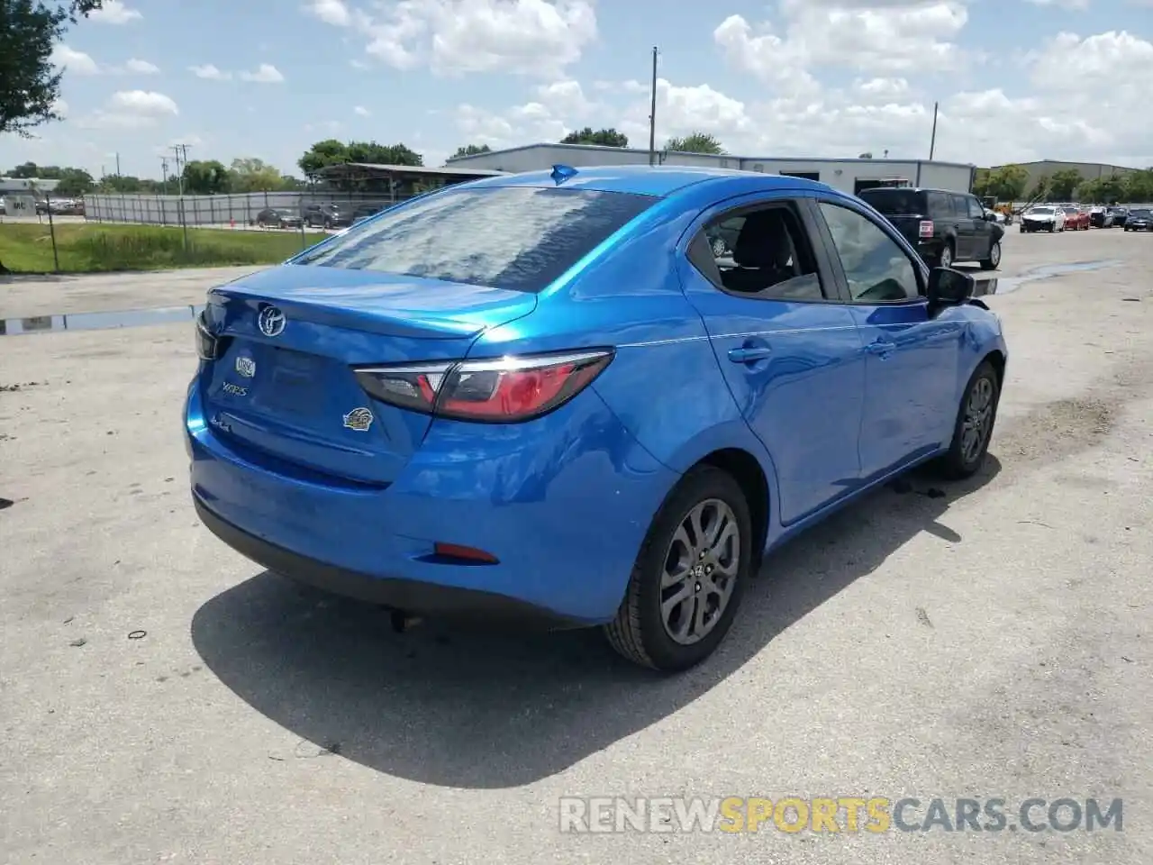 4 Photograph of a damaged car 3MYDLBYV2KY505438 TOYOTA YARIS 2019