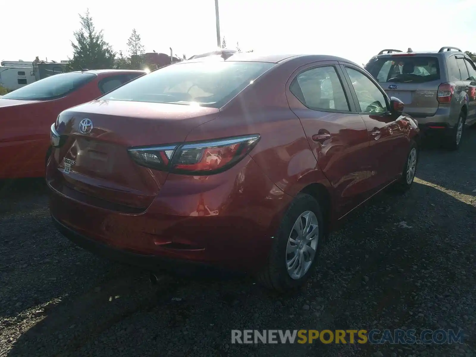 4 Photograph of a damaged car 3MYDLBYV2KY506170 TOYOTA YARIS 2019