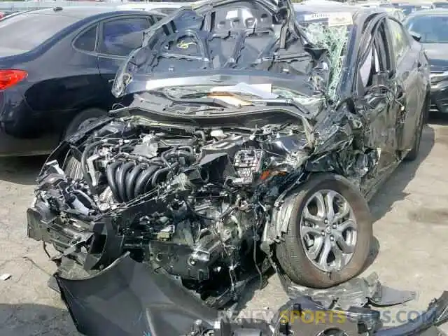 2 Photograph of a damaged car 3MYDLBYV2KY506248 TOYOTA YARIS 2019