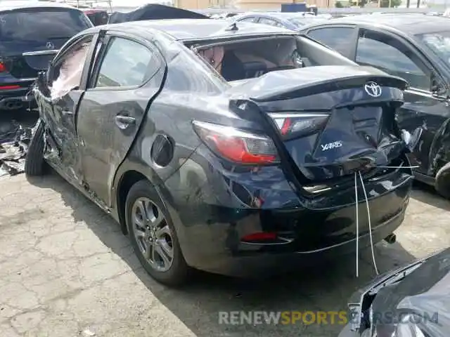 3 Photograph of a damaged car 3MYDLBYV2KY506248 TOYOTA YARIS 2019