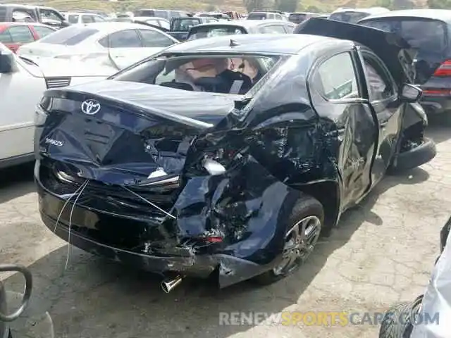 4 Photograph of a damaged car 3MYDLBYV2KY506248 TOYOTA YARIS 2019