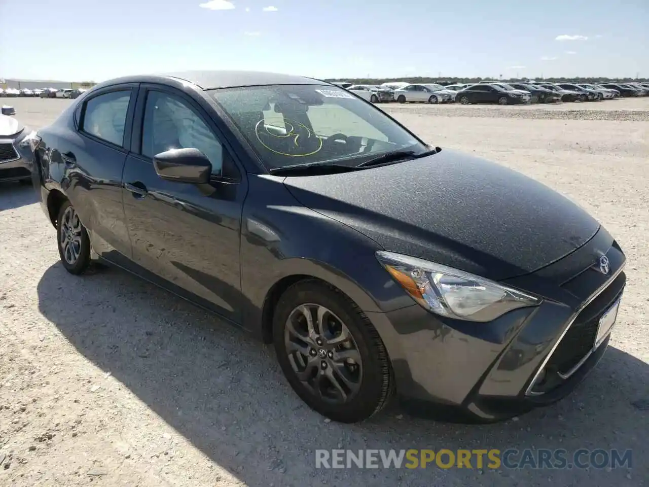 1 Photograph of a damaged car 3MYDLBYV2KY507433 TOYOTA YARIS 2019