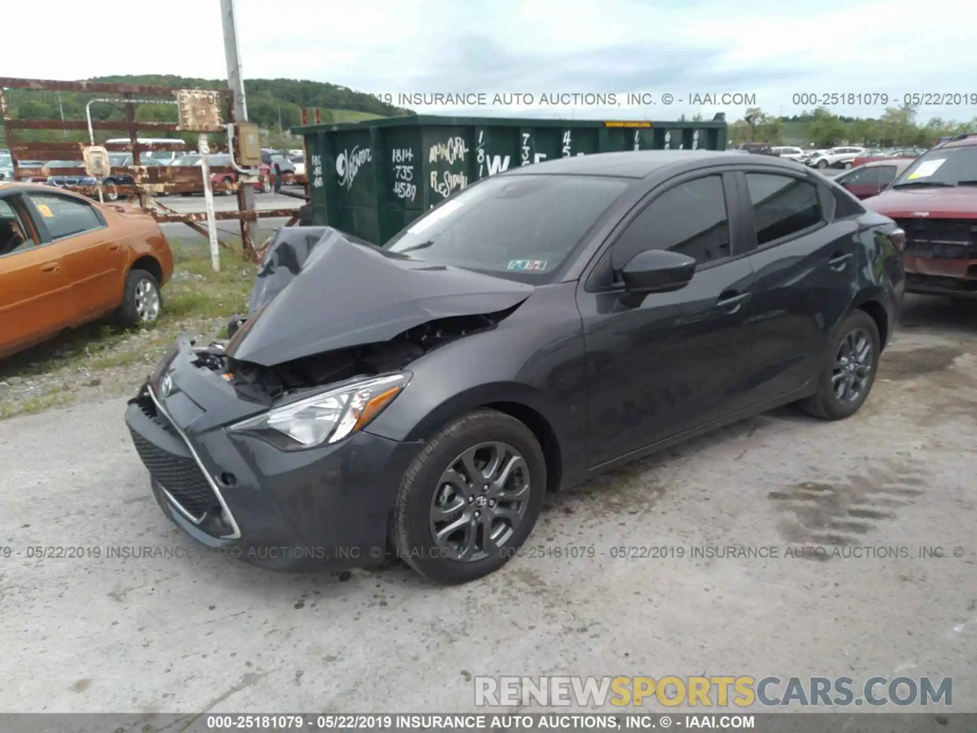 2 Photograph of a damaged car 3MYDLBYV2KY507836 TOYOTA YARIS 2019