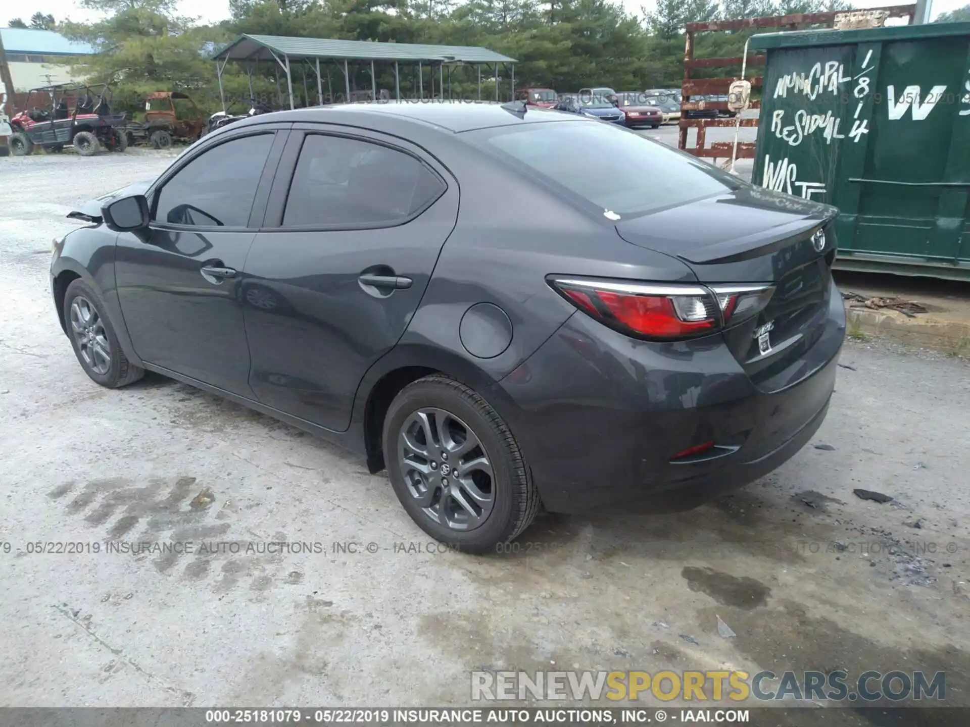 3 Photograph of a damaged car 3MYDLBYV2KY507836 TOYOTA YARIS 2019