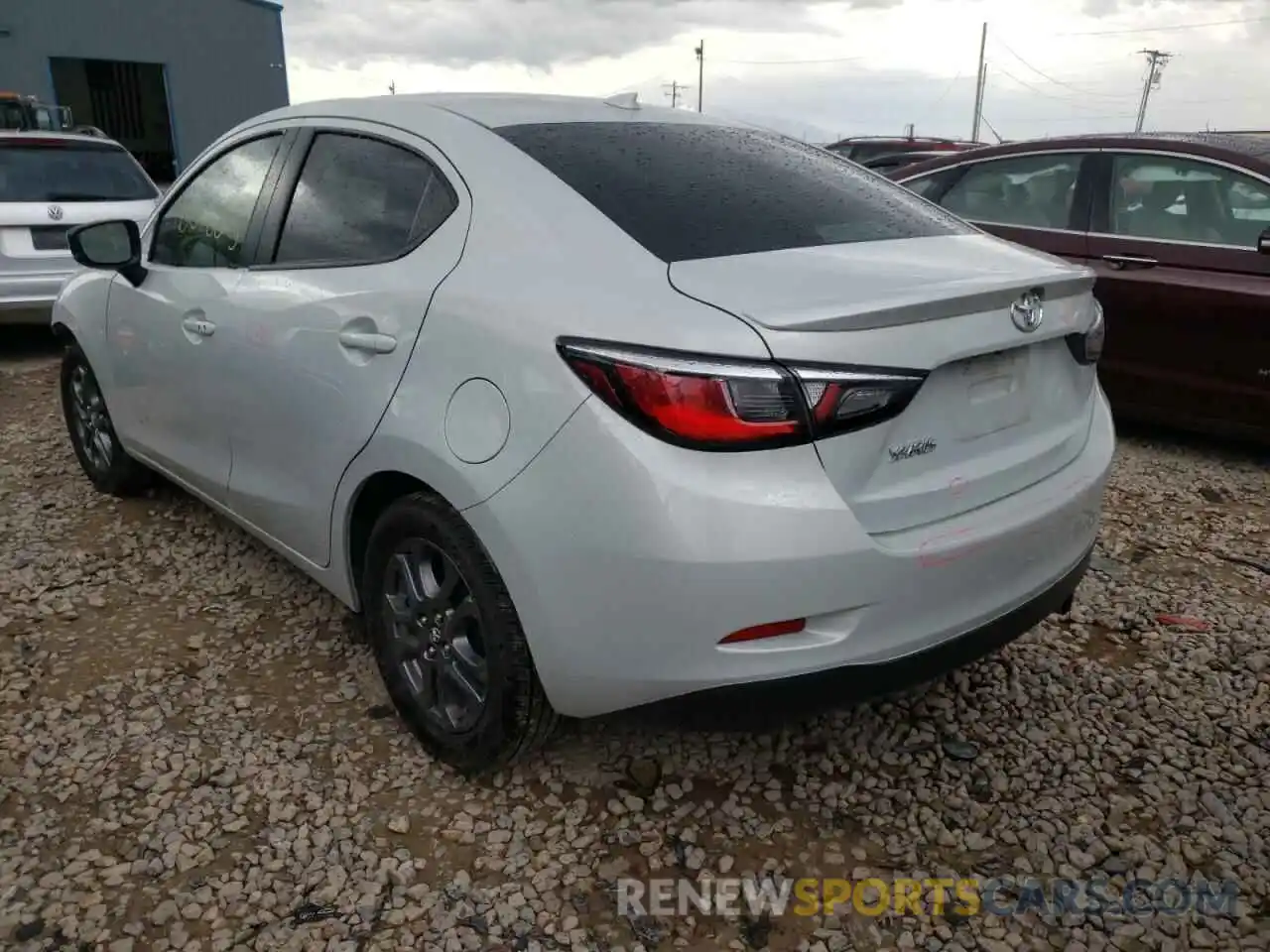 3 Photograph of a damaged car 3MYDLBYV2KY509084 TOYOTA YARIS 2019