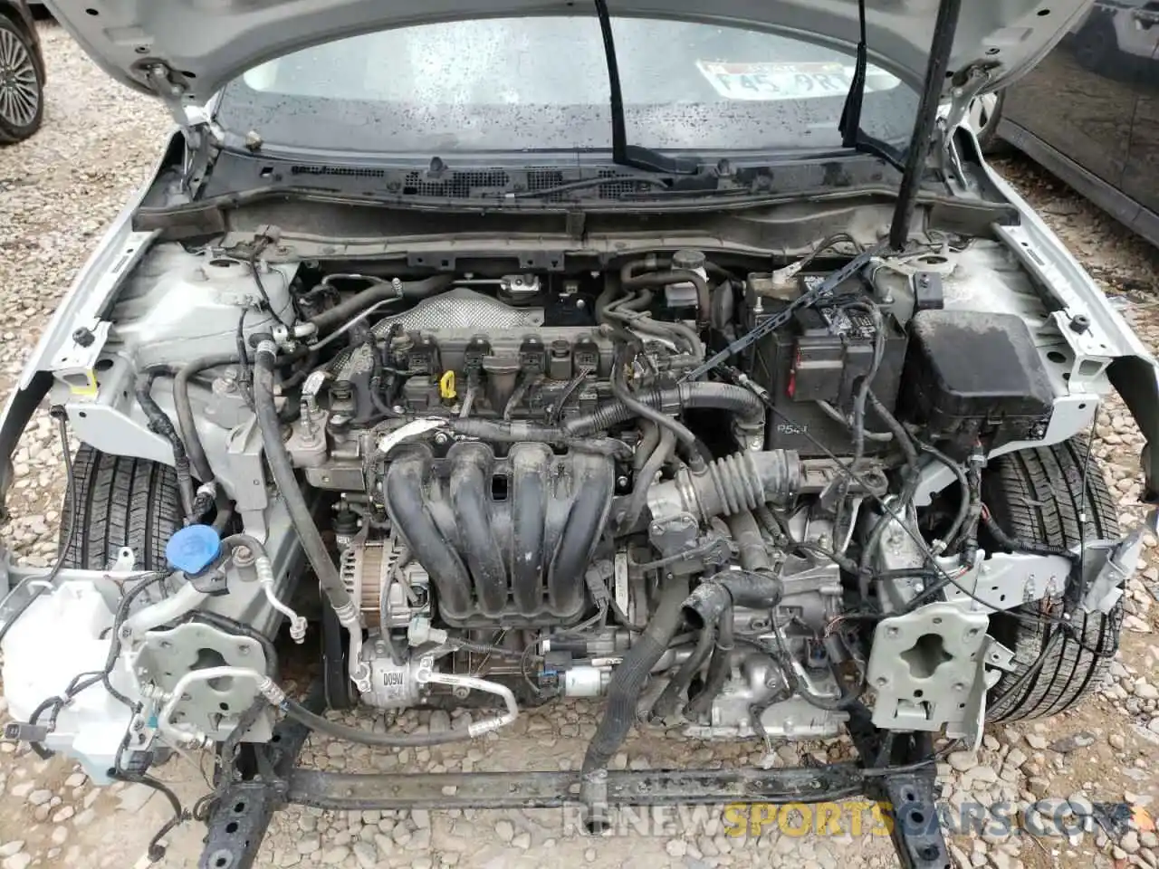 7 Photograph of a damaged car 3MYDLBYV2KY509084 TOYOTA YARIS 2019