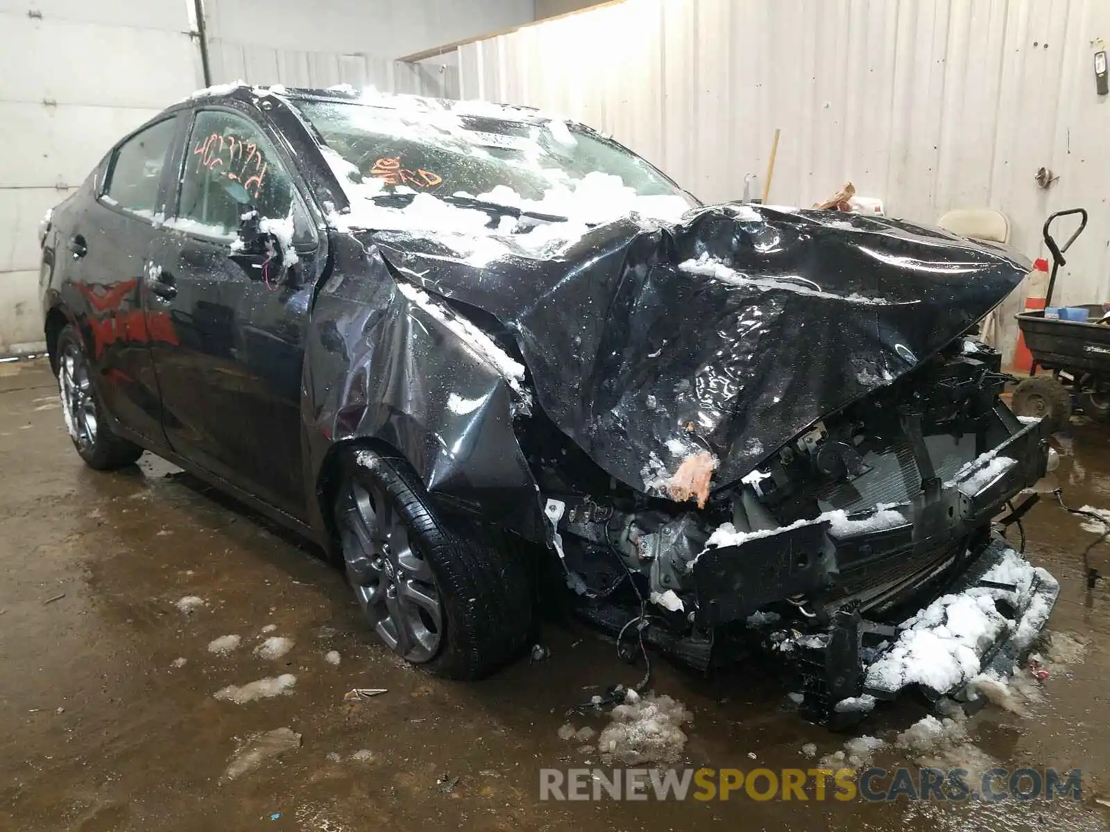 1 Photograph of a damaged car 3MYDLBYV2KY510011 TOYOTA YARIS 2019