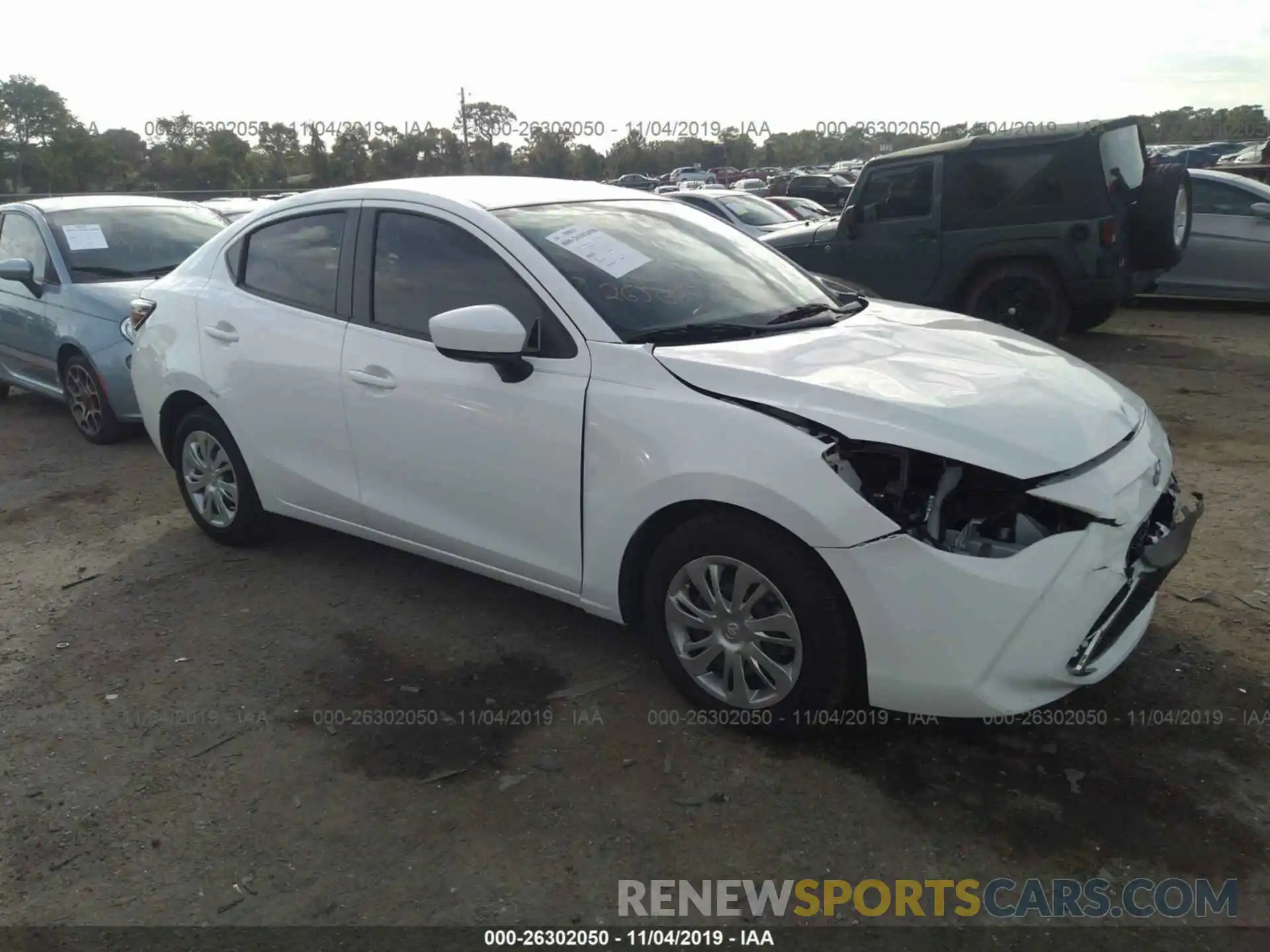 1 Photograph of a damaged car 3MYDLBYV2KY510509 TOYOTA YARIS 2019