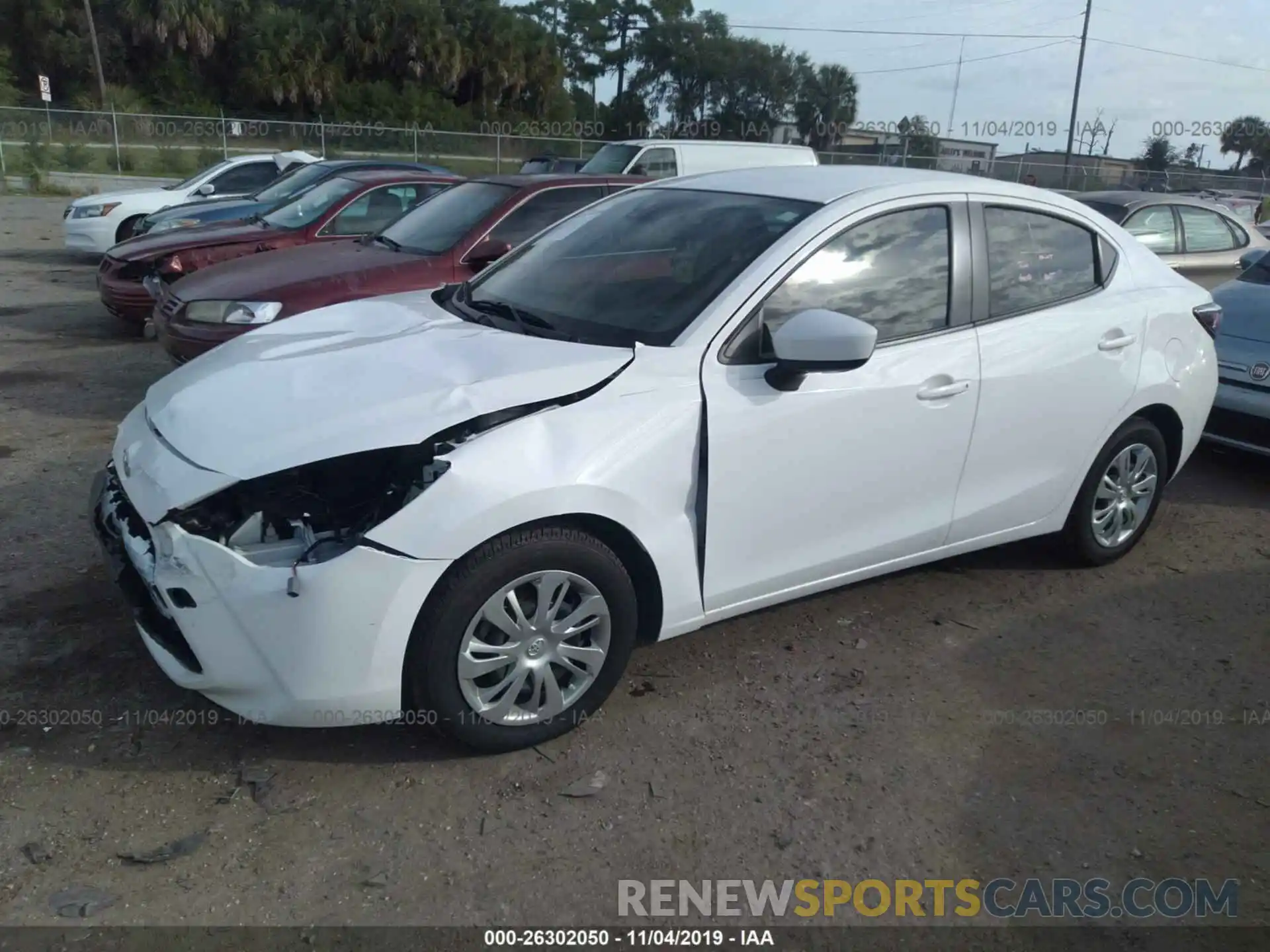 2 Photograph of a damaged car 3MYDLBYV2KY510509 TOYOTA YARIS 2019