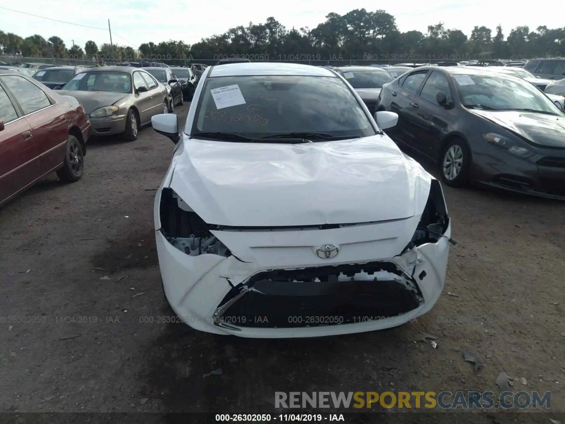 6 Photograph of a damaged car 3MYDLBYV2KY510509 TOYOTA YARIS 2019