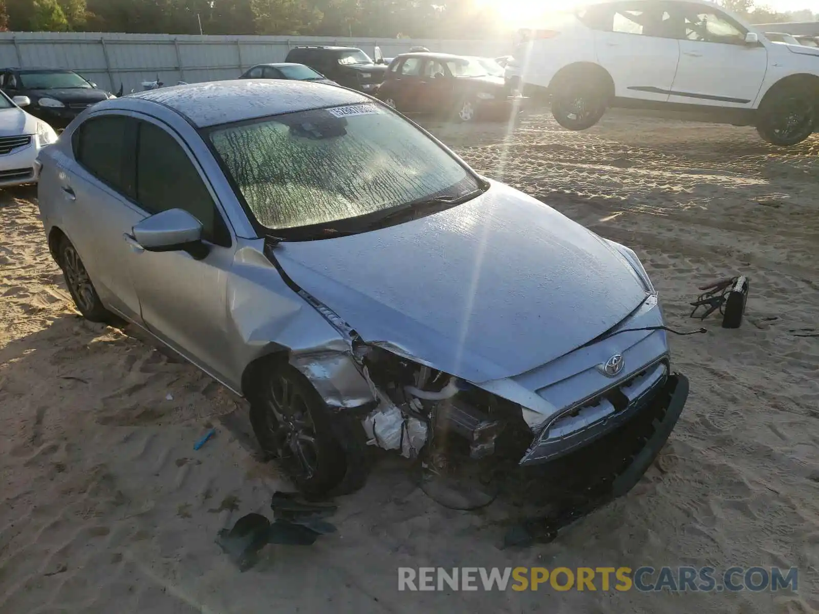 1 Photograph of a damaged car 3MYDLBYV2KY512003 TOYOTA YARIS 2019