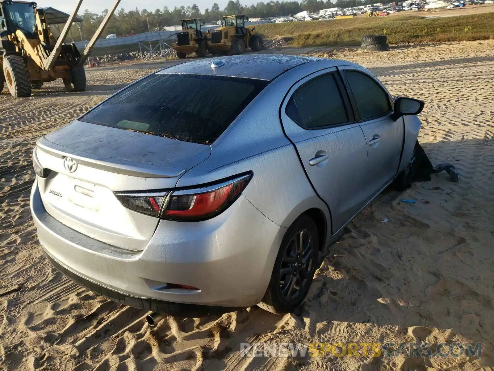 4 Photograph of a damaged car 3MYDLBYV2KY512003 TOYOTA YARIS 2019