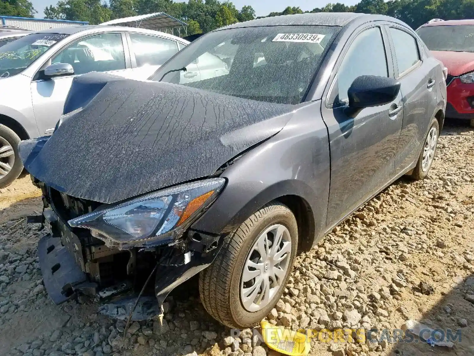 2 Photograph of a damaged car 3MYDLBYV2KY512275 TOYOTA YARIS 2019