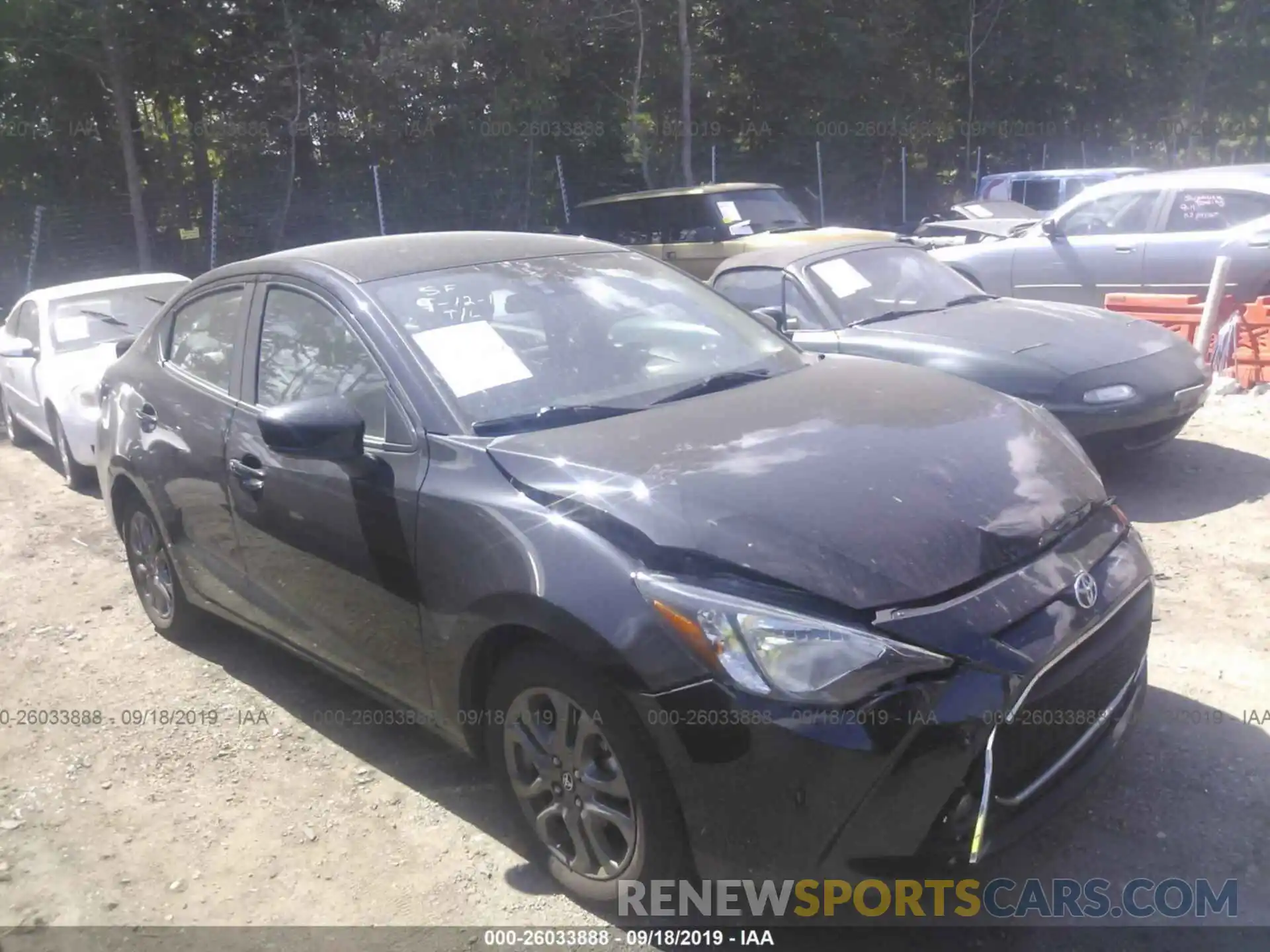 1 Photograph of a damaged car 3MYDLBYV2KY512549 TOYOTA YARIS 2019