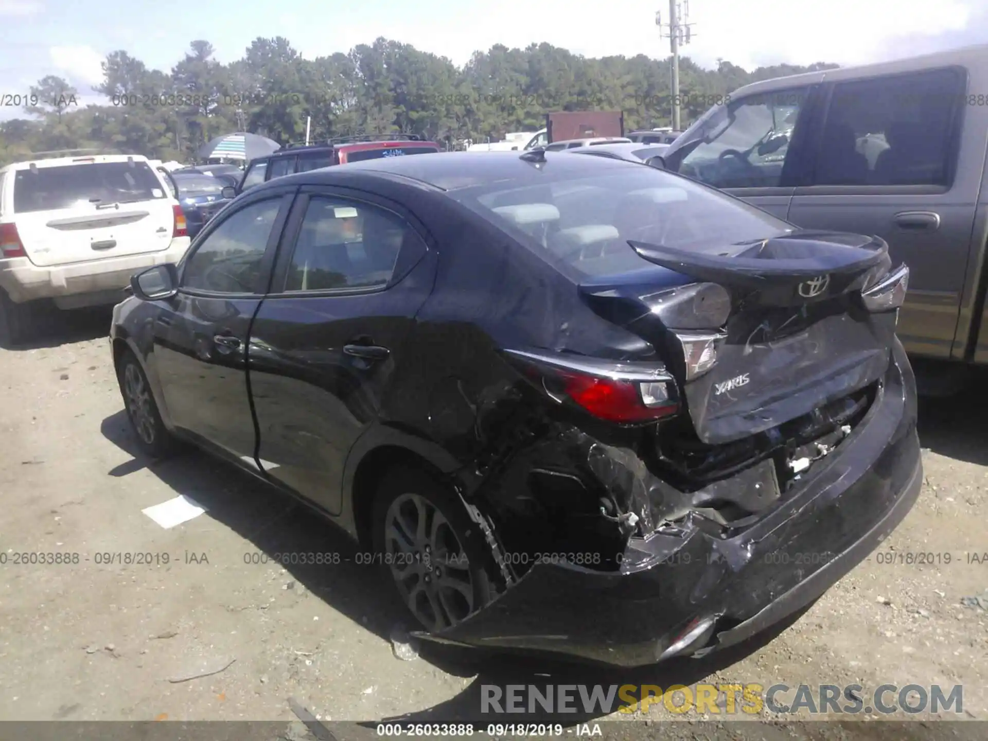 3 Photograph of a damaged car 3MYDLBYV2KY512549 TOYOTA YARIS 2019