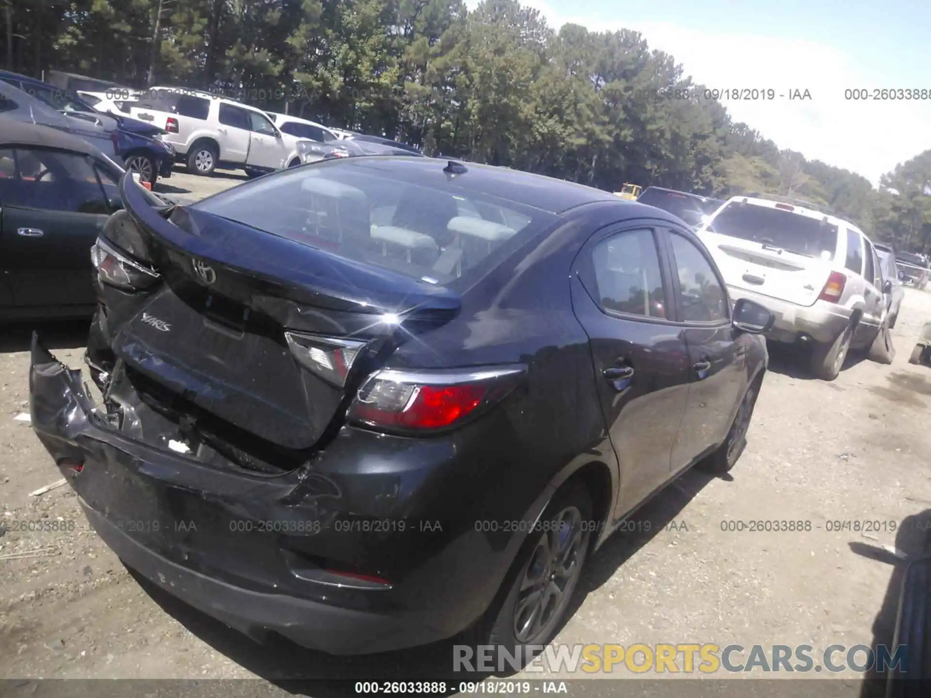 4 Photograph of a damaged car 3MYDLBYV2KY512549 TOYOTA YARIS 2019