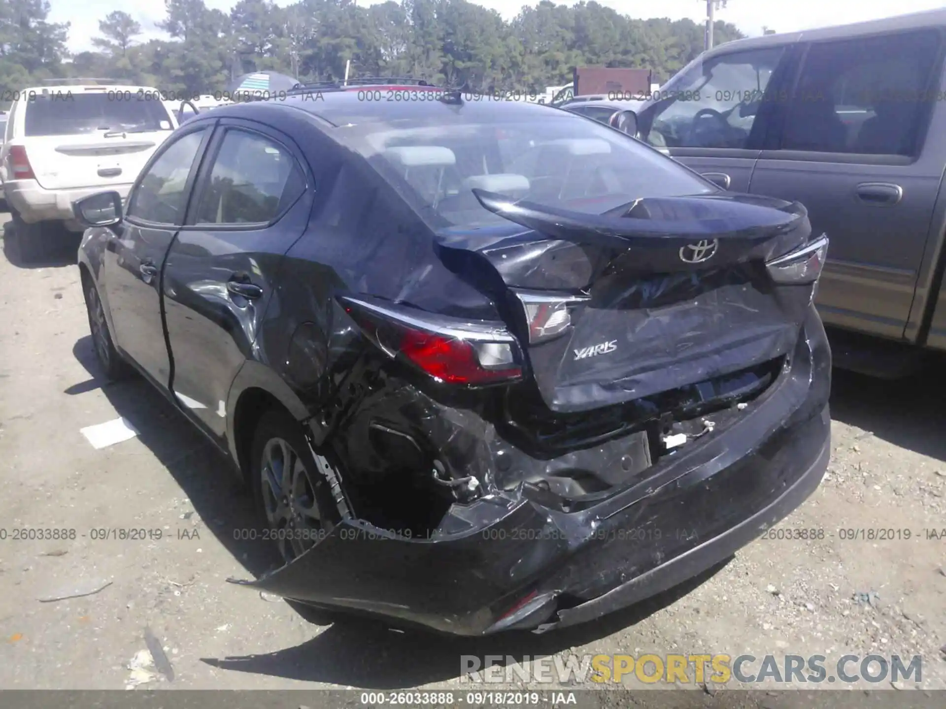 6 Photograph of a damaged car 3MYDLBYV2KY512549 TOYOTA YARIS 2019