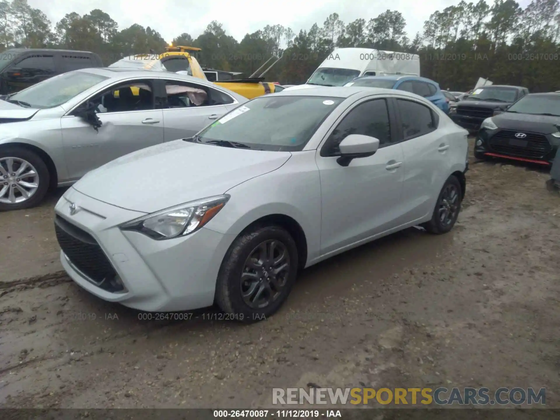 2 Photograph of a damaged car 3MYDLBYV2KY512907 TOYOTA YARIS 2019