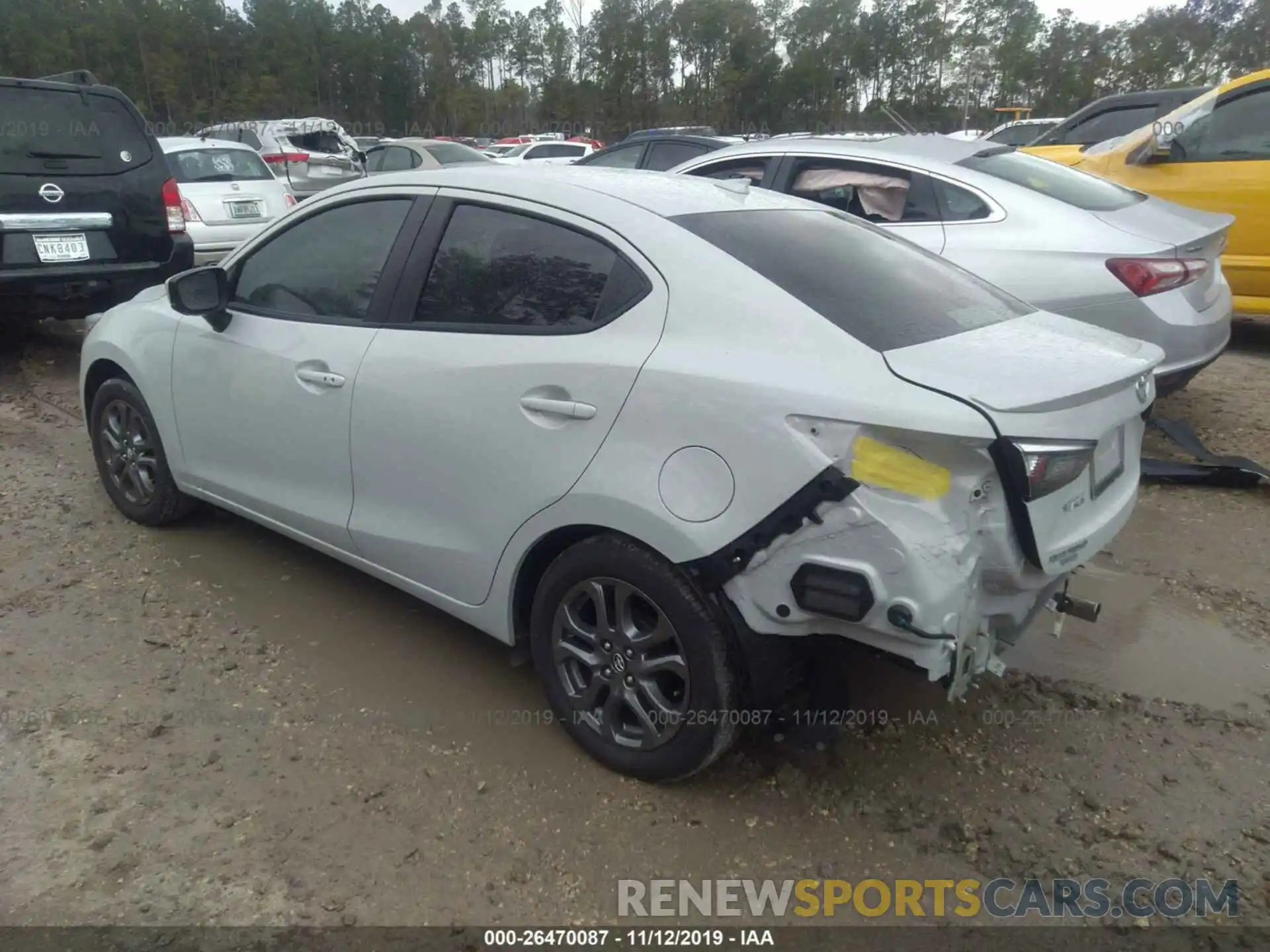 3 Photograph of a damaged car 3MYDLBYV2KY512907 TOYOTA YARIS 2019