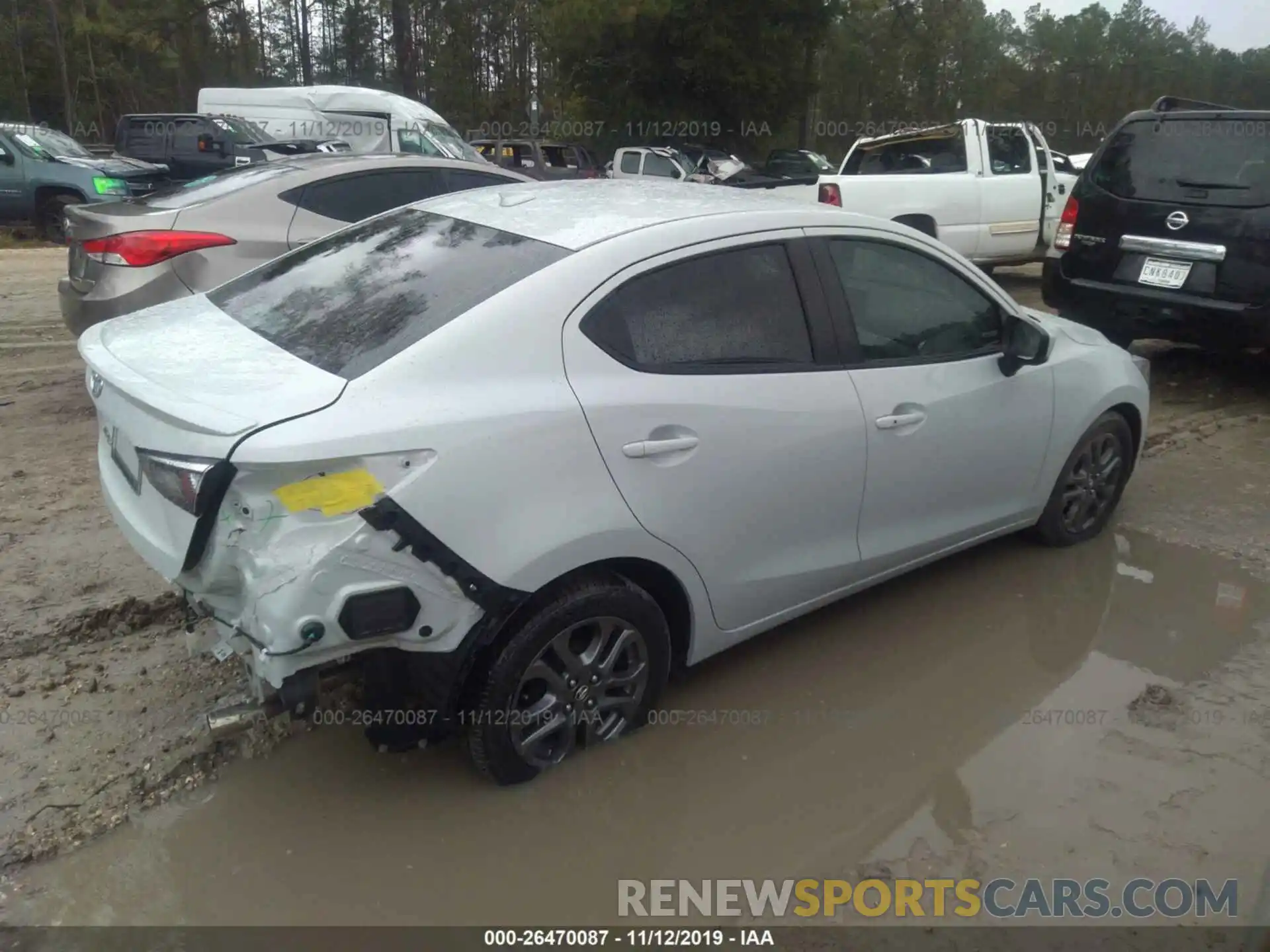 4 Photograph of a damaged car 3MYDLBYV2KY512907 TOYOTA YARIS 2019