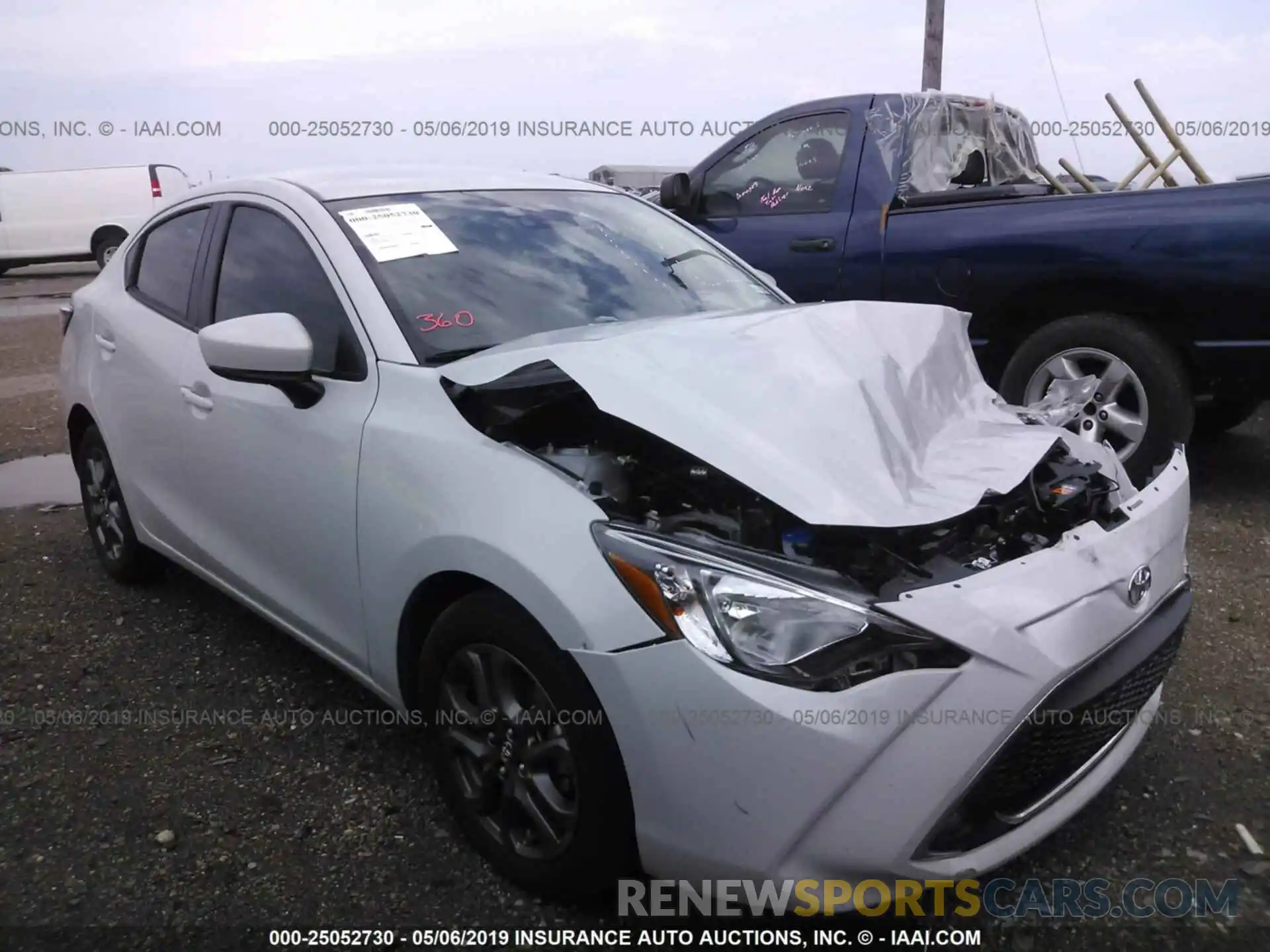 1 Photograph of a damaged car 3MYDLBYV2KY514169 TOYOTA YARIS 2019