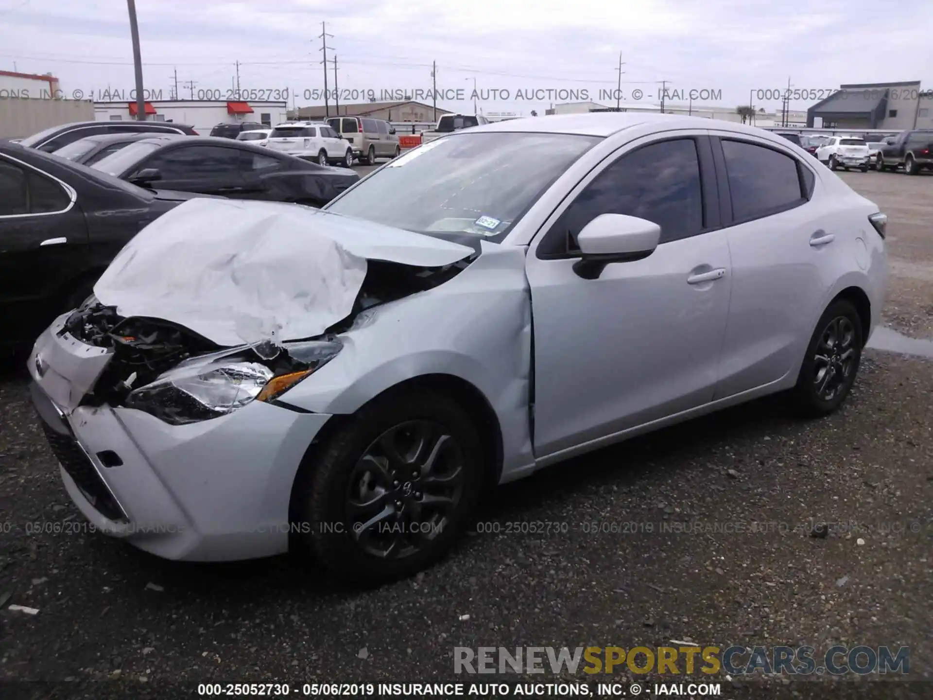 2 Photograph of a damaged car 3MYDLBYV2KY514169 TOYOTA YARIS 2019