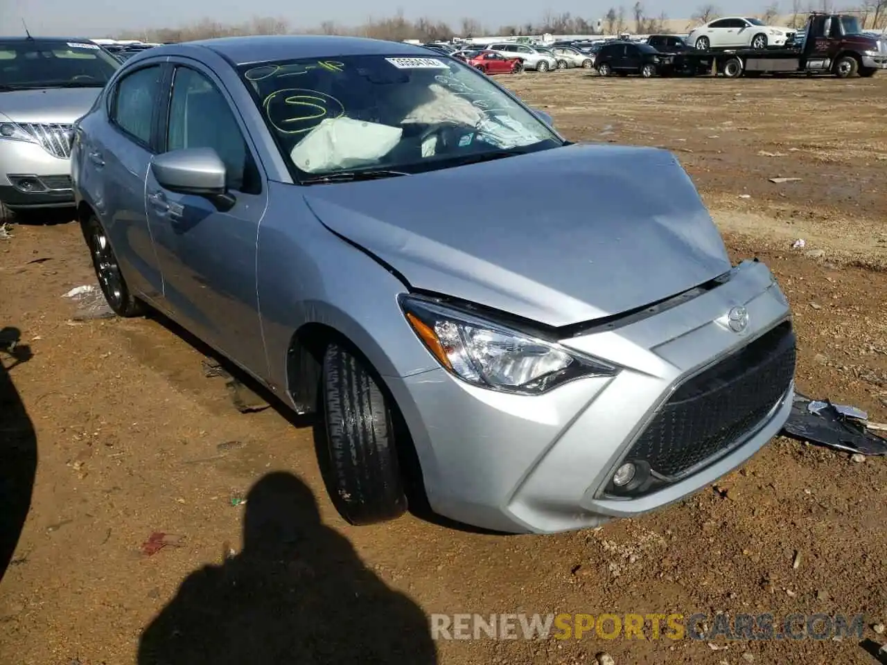 1 Photograph of a damaged car 3MYDLBYV2KY514284 TOYOTA YARIS 2019