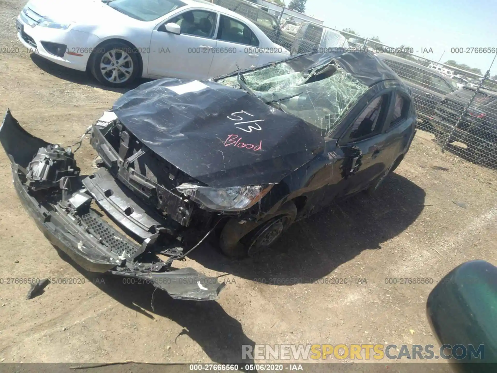 2 Photograph of a damaged car 3MYDLBYV2KY516035 TOYOTA YARIS 2019