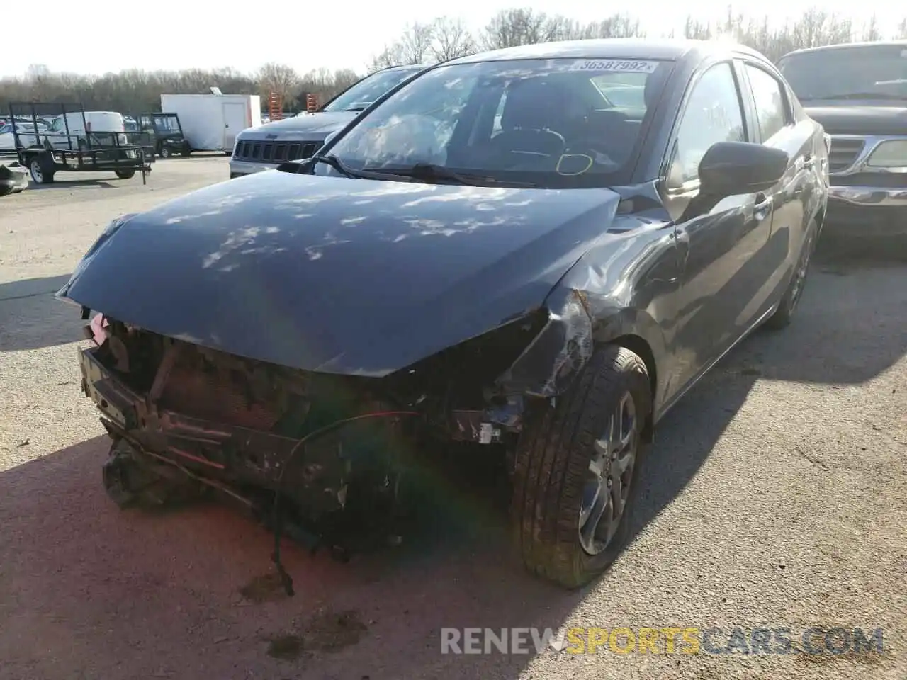 2 Photograph of a damaged car 3MYDLBYV2KY516715 TOYOTA YARIS 2019