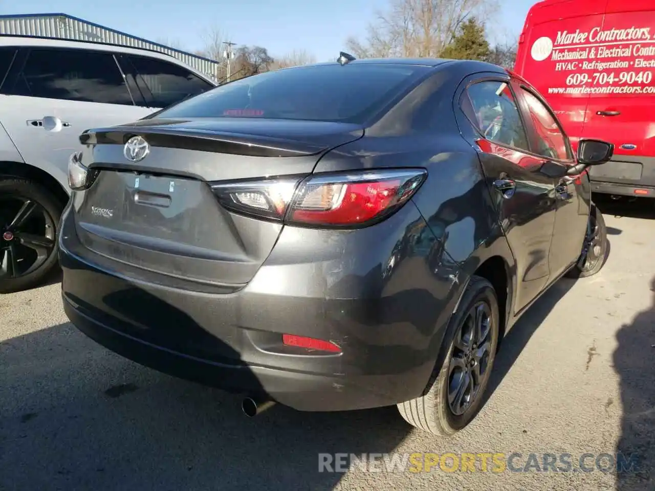 4 Photograph of a damaged car 3MYDLBYV2KY516715 TOYOTA YARIS 2019