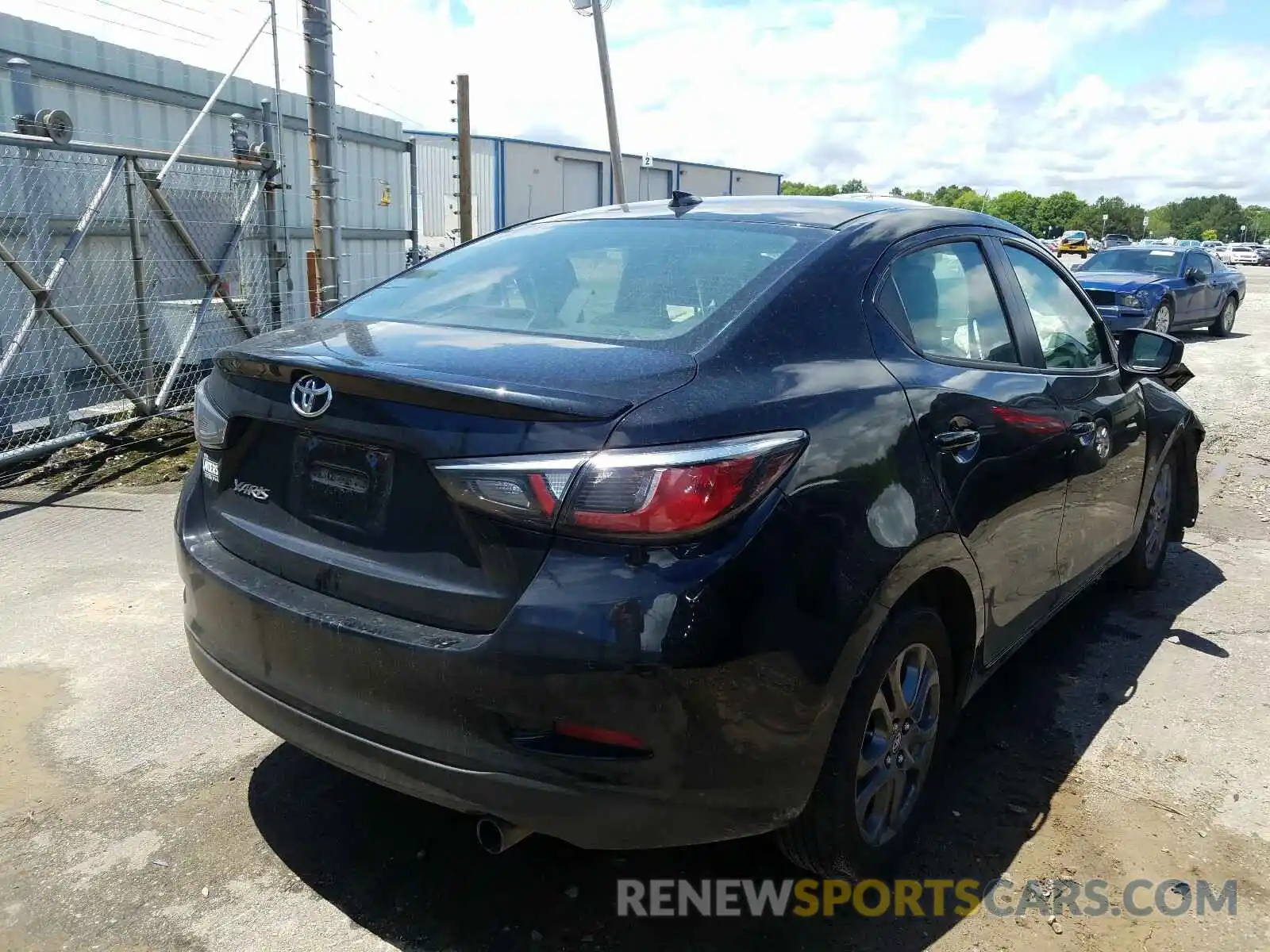 4 Photograph of a damaged car 3MYDLBYV2KY517198 TOYOTA YARIS 2019