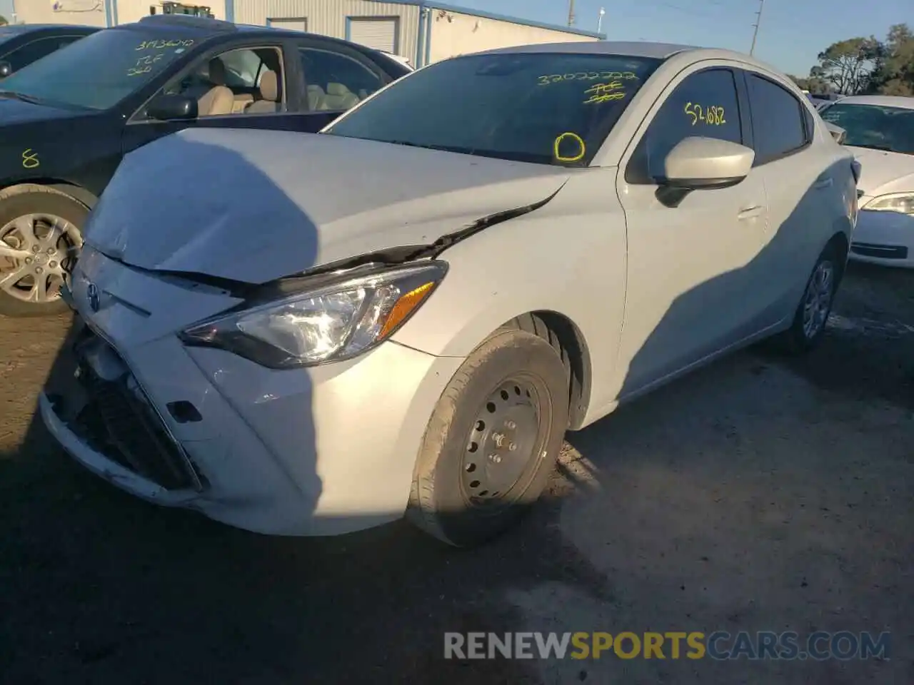 2 Photograph of a damaged car 3MYDLBYV2KY517458 TOYOTA YARIS 2019