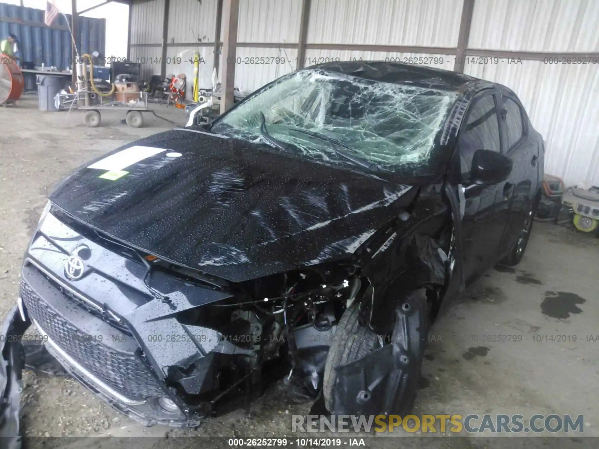 2 Photograph of a damaged car 3MYDLBYV2KY519291 TOYOTA YARIS 2019