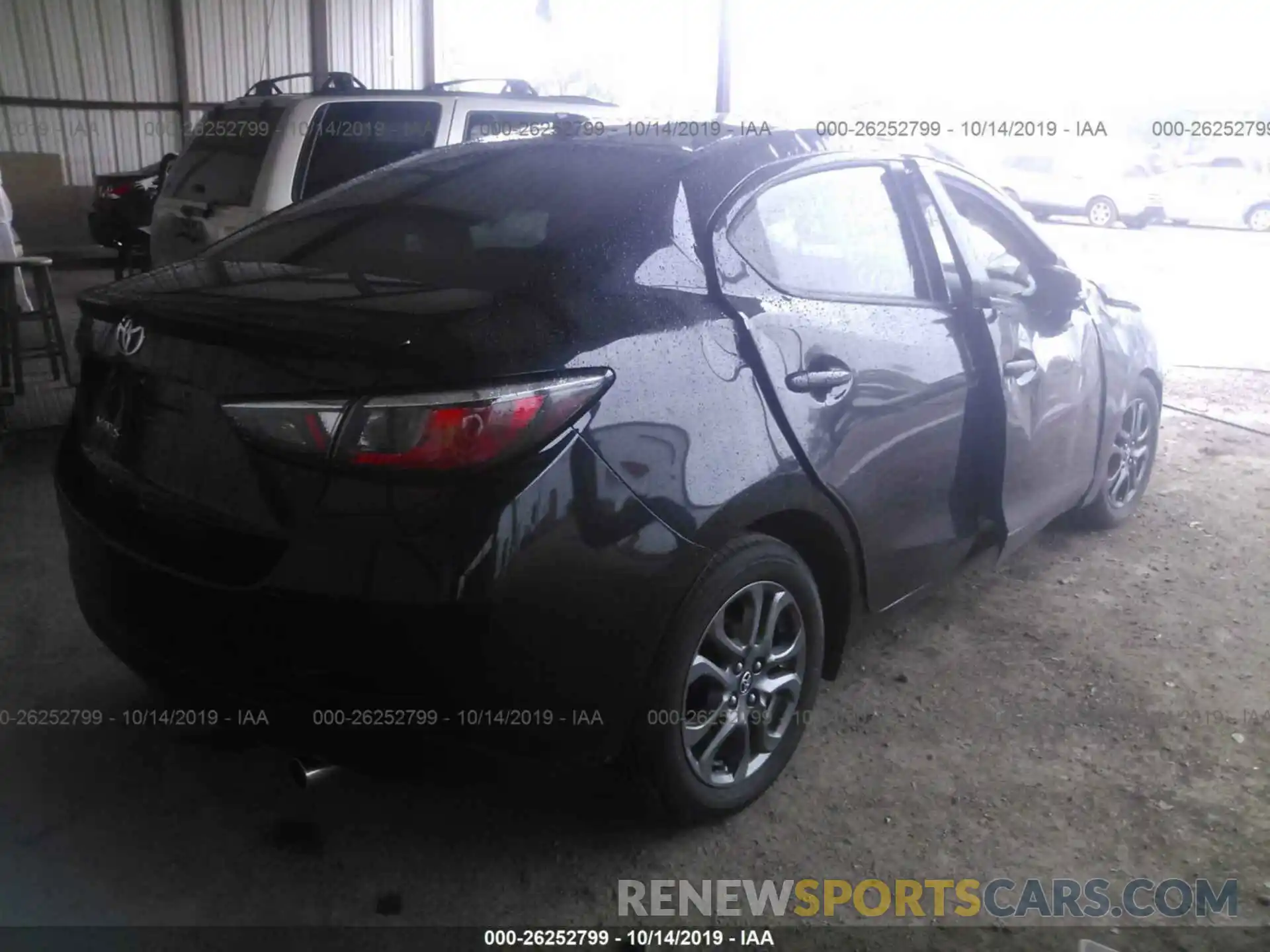 4 Photograph of a damaged car 3MYDLBYV2KY519291 TOYOTA YARIS 2019