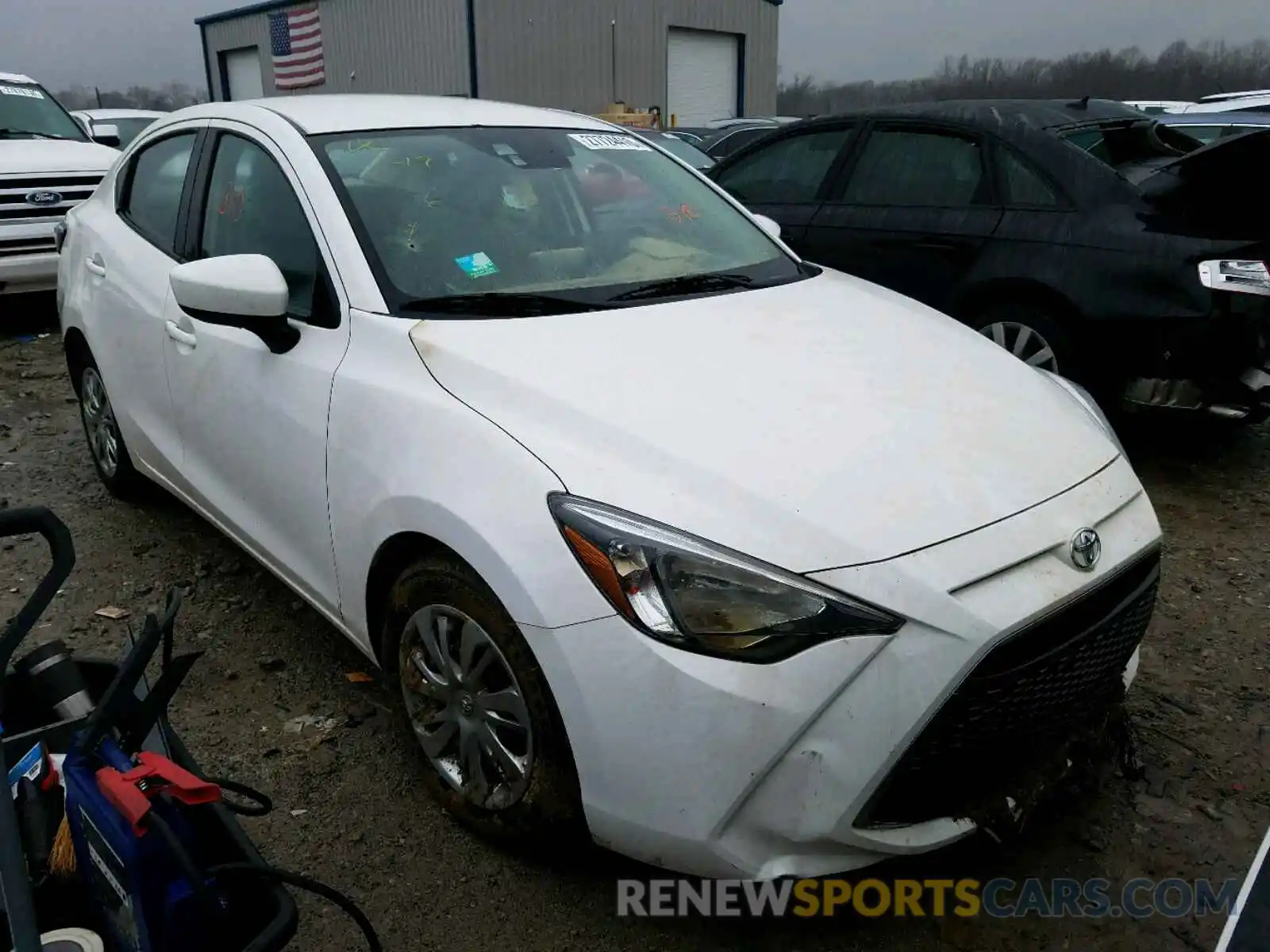 1 Photograph of a damaged car 3MYDLBYV2KY519629 TOYOTA YARIS 2019