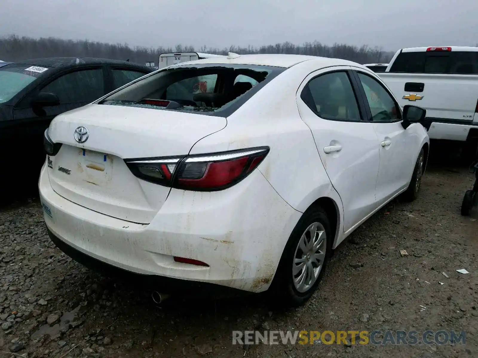 4 Photograph of a damaged car 3MYDLBYV2KY519629 TOYOTA YARIS 2019