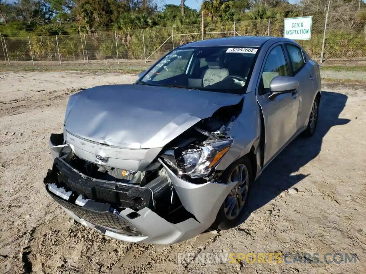 2 Photograph of a damaged car 3MYDLBYV2KY519906 TOYOTA YARIS 2019