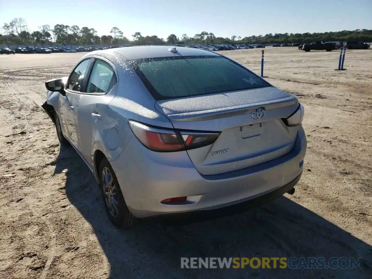 3 Photograph of a damaged car 3MYDLBYV2KY519906 TOYOTA YARIS 2019