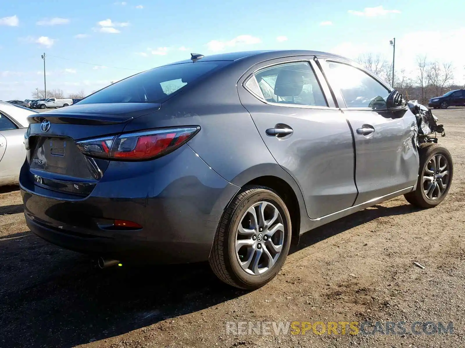 4 Photograph of a damaged car 3MYDLBYV2KY520179 TOYOTA YARIS 2019