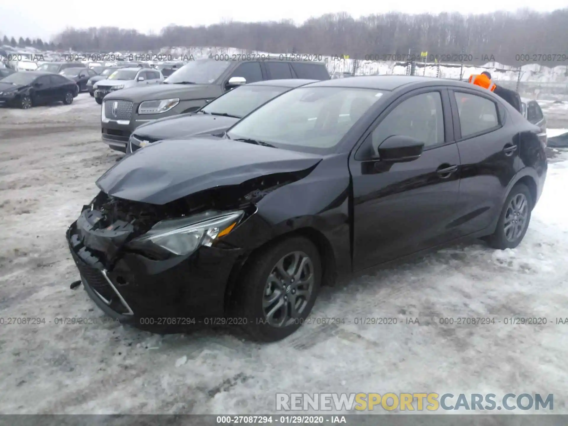 2 Photograph of a damaged car 3MYDLBYV2KY520456 TOYOTA YARIS 2019