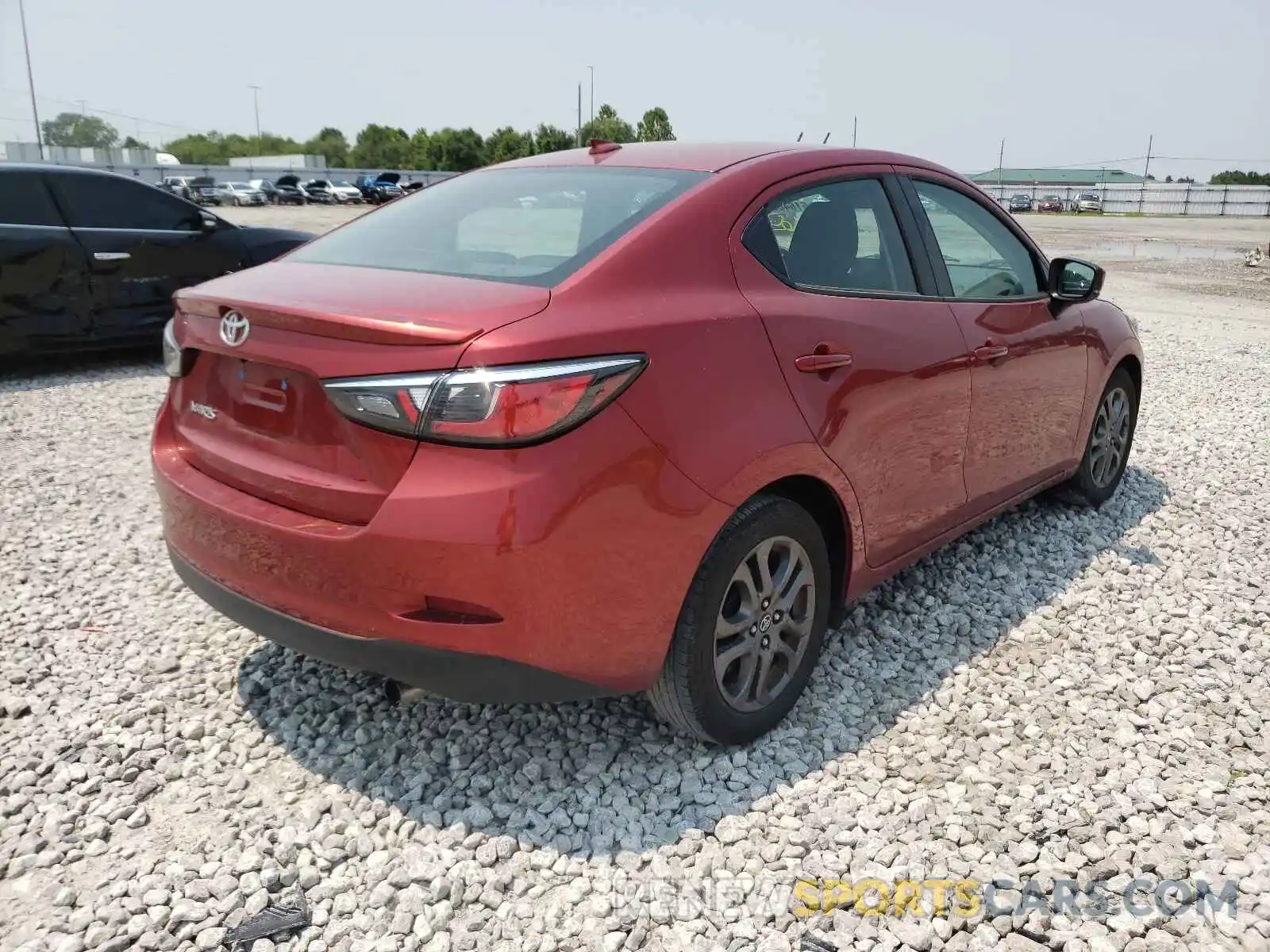 4 Photograph of a damaged car 3MYDLBYV2KY520764 TOYOTA YARIS 2019