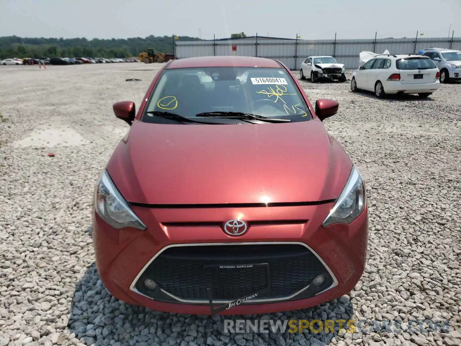 9 Photograph of a damaged car 3MYDLBYV2KY520764 TOYOTA YARIS 2019