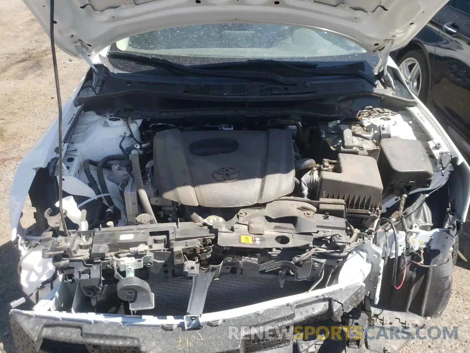 7 Photograph of a damaged car 3MYDLBYV2KY522160 TOYOTA YARIS 2019