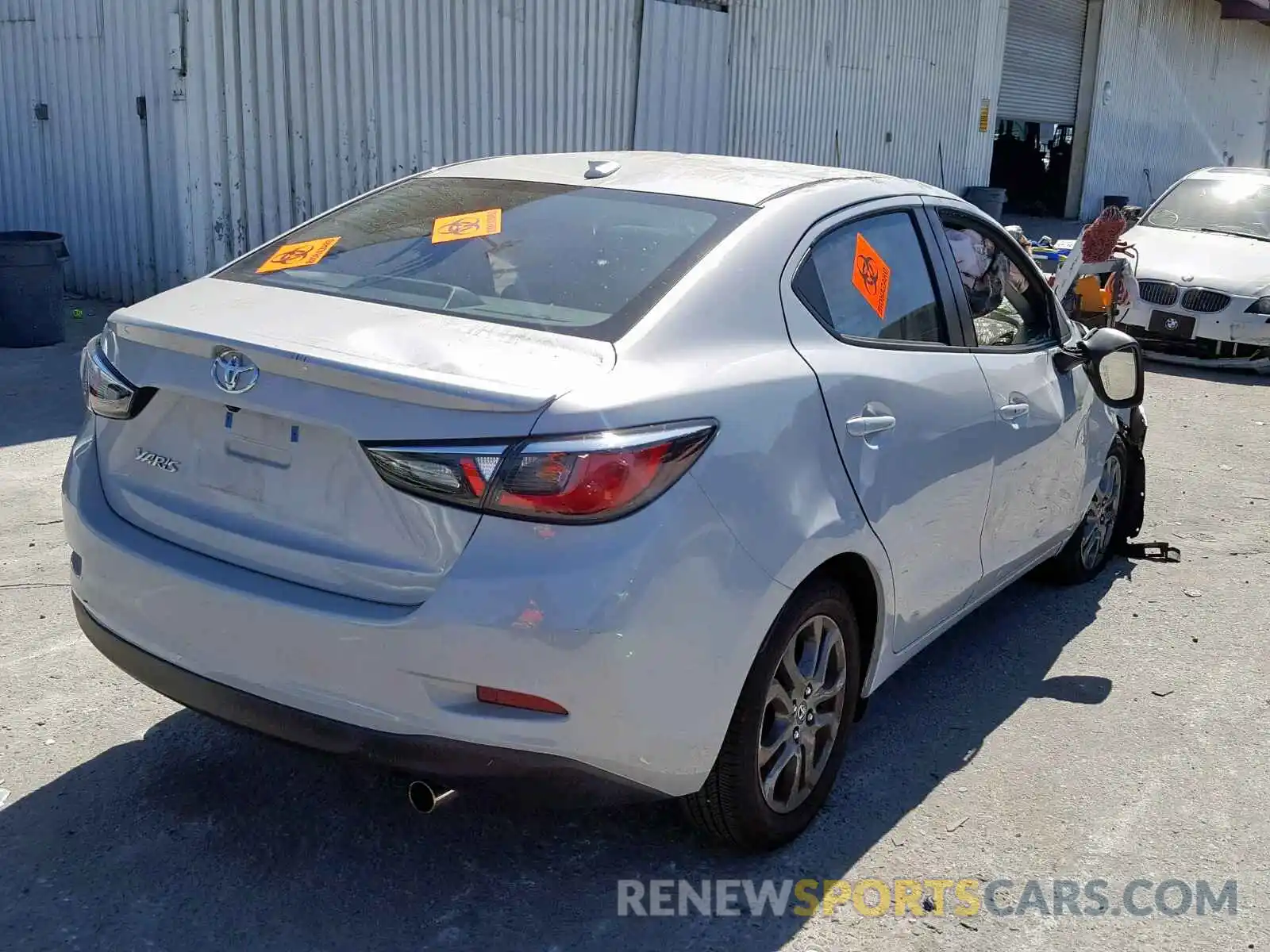 4 Photograph of a damaged car 3MYDLBYV2KY522305 TOYOTA YARIS 2019