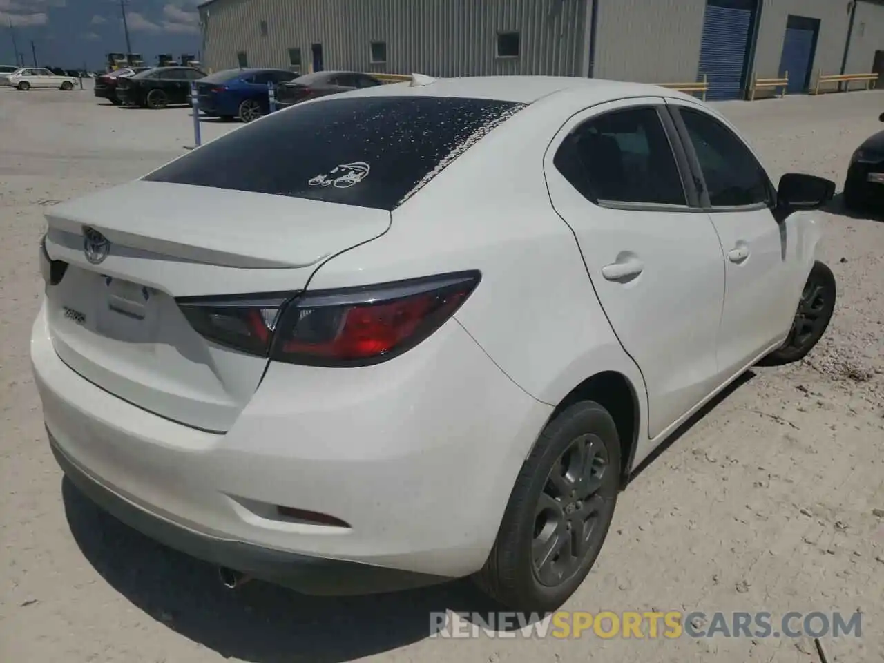 4 Photograph of a damaged car 3MYDLBYV2KY522398 TOYOTA YARIS 2019