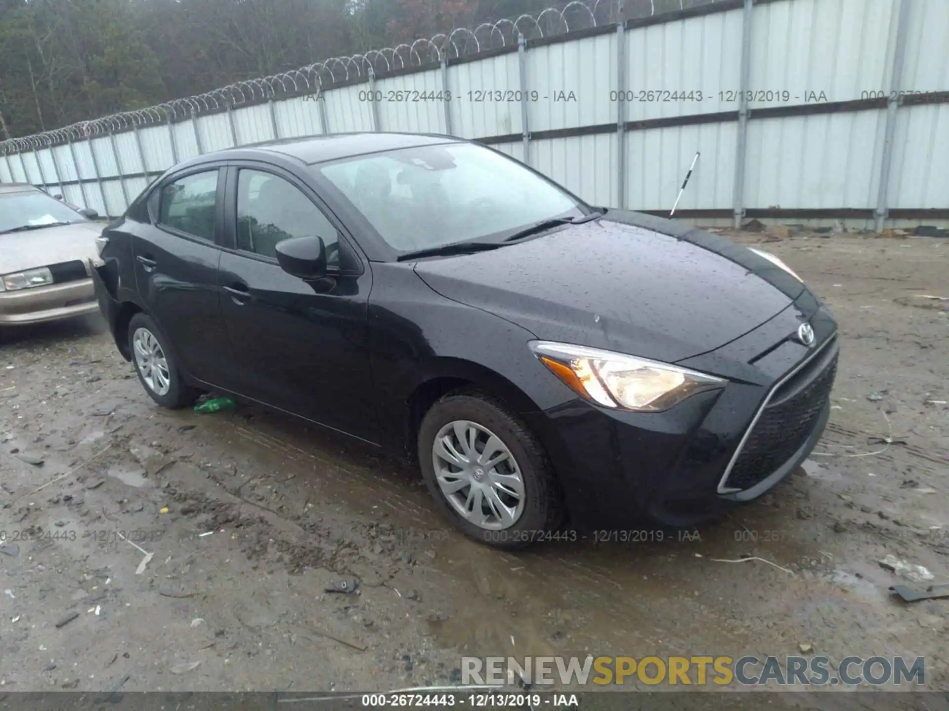 1 Photograph of a damaged car 3MYDLBYV2KY522840 TOYOTA YARIS 2019