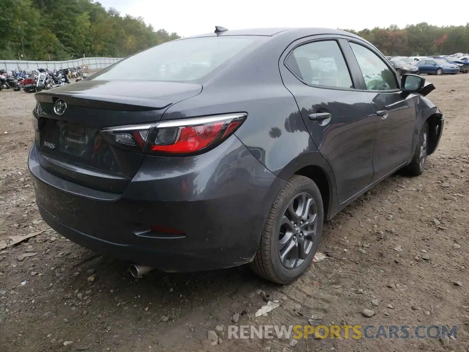 4 Photograph of a damaged car 3MYDLBYV2KY523129 TOYOTA YARIS 2019