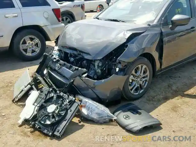 9 Photograph of a damaged car 3MYDLBYV2KY523499 TOYOTA YARIS 2019